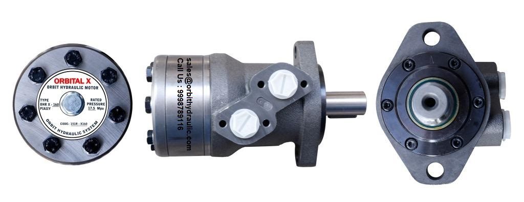 OHRX Obrital X Hydraulic Motor ORBITAL X Hydraulic Motor OHR X 50, OHR X 80, OHR X 100, OHR X 125, OHR X 160, OHR X 200, OHR X 250, OHR X 315, OHR X 400 Hydraulic Motor in India